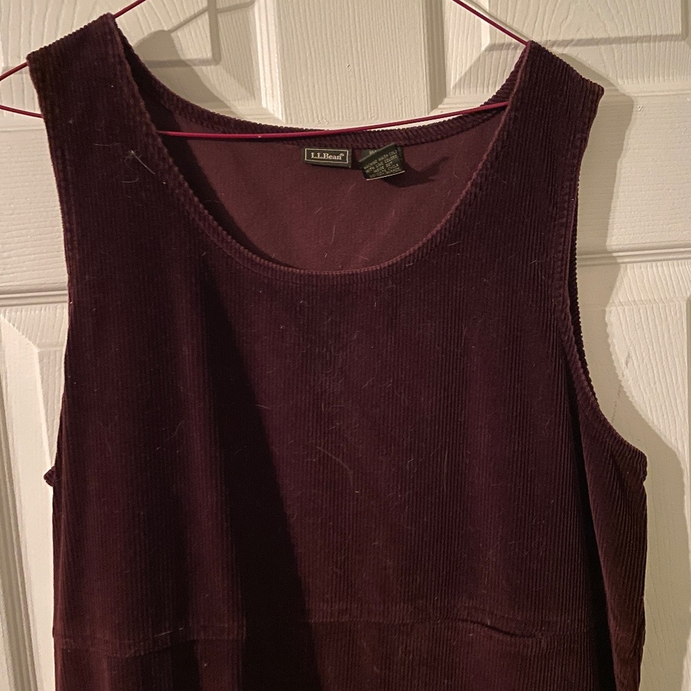 LLBean corduroy jumper